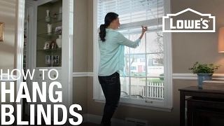 How to Hang Blinds