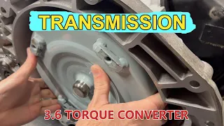 Dodge Caravan tips on installing the torque converter 62te transmission