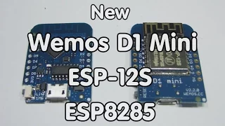 #136 New Wemos D1 Mini Shields: ESP-12S and ESP8285