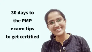 How to study for the PMP: 30 days left for the exam