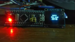 OLED || STM32F103 || HAPPY NEW YEAR