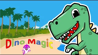 Dino Magic | 🪄 Animal Magic Tricks 🪄| Mojam Kids Songs