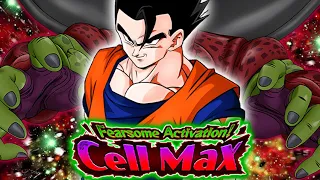 TEQ ULTIMATE GOHAN ON A 200% LEADER SKILL VS CELL MAX BOSS FIGHT (DBZ: DOKKAN BATTLE)