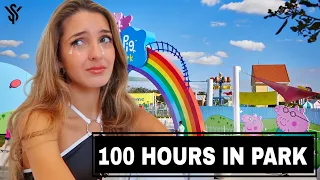 100 HOURS in the "WORLD'S WORST AMUSEMENT PARK" How did Lexi come up with this idea? #lexi