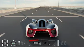 Gran Turismo 7 | Dodge SRT Tomahawk X VGT 2035 - Top Speed KM/H 630 MPH 391