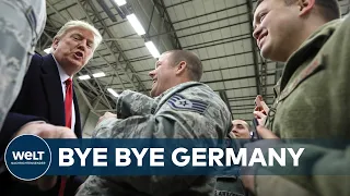 US-SOLDATEN in DEUTSCHLAND: Donald Trump bestätigt Pläne für Teilabzug