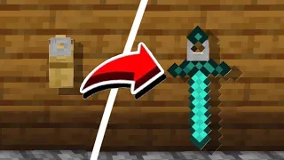 How to make a Weapon/Tool Rack in Minecraft