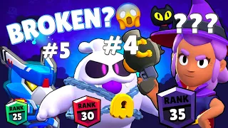 The TOP 5 Most BROKEN Brawlers in Brawl Stars (August 2023)