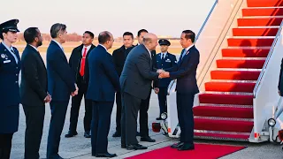 Presiden Jokowi Tiba di Washington, D.C., Amerika Serikat, 12 November 2023