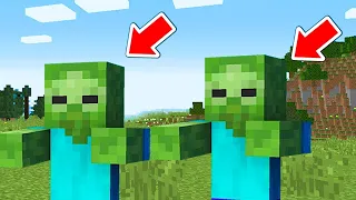 Playing Minecraft As A ZOMBIE!