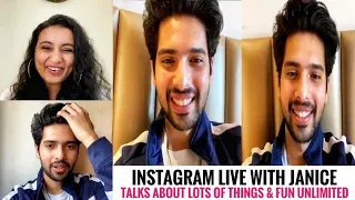 Armaan Malik & Janice Sequeira || Instagram Live - VIDEO CHAT || SLV2020