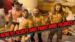 HOW TO SCULPT AND PAINT YOUR ACTION FIGURES! TUTORIAL!