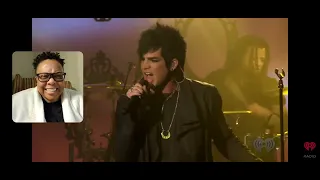 Reaction to Adam Lambert "Sleepwalker" live at iHeart Radio! Rock with me!!