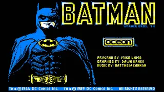 [Amstrad CPC] Batman The Movie - Longplay
