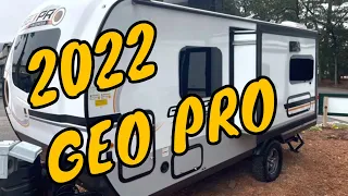 NEW 2022 ROCKWOOD GEO PRO 19FDS FOREST RIVER Travel Trailer Dodd RV Off Road Solar Murphy Bed