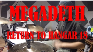 MEGADETH - Return to hangar 18 - drum cover (HD)