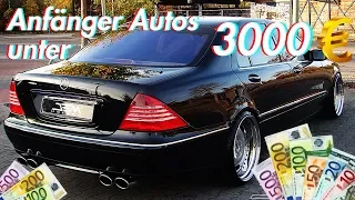 Die besten Anfänger Autos für unter 3000€ | RB Engineering | Mercedes Benz W220 S500