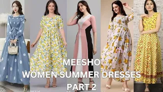 MEESHO SUMMER HAUL FOR WOMEN/ MEESHO SUMMER DRESSES FOR WOMEN HAUL 2024 💝