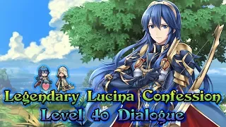[Fire Emblem: Heroes] Legendary Lucina Confession | Level 40 Dialogue