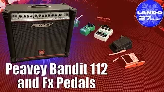 Peavey Bandit 112 (Red Stripe) and FX Pedals