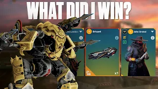 What Did My Baby Account Win During the War Robots 10th Anniversary?