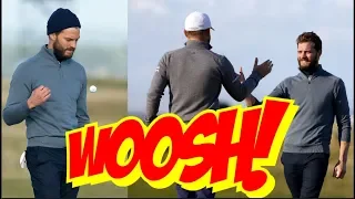 Jamie Dornan Amazing Golf Playing Moment 2018