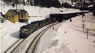 Southern Pacific railroad, norden operations center, donner pass California