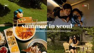 Life in Korea 🇰🇷 Hanyang International Summer School student 2023 (campus life, restaurants & cafes)