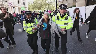 Greta Thunberg arrested in London