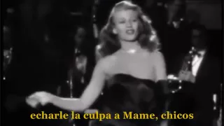 Rita Hayworth- Gilda "Put The Blame On Mame"(subtitulos en español)