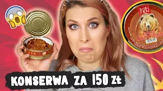 Jem mięso niedźwiedzia! 😱 Najdroższa konserwa świata?! - Aga Testuje #38 | Agnieszka Grzelak Vlog