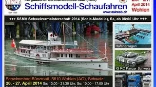 ASK Model Boat Showcase 2014 Trailer - Best RC Boats and Ships of Switzerland