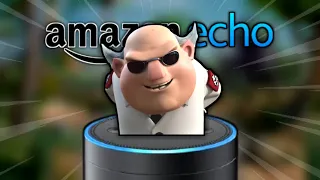 Amazon Echo but it's Doctor-T from BOOM BEACH