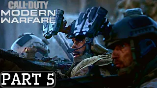 Call of Duty Modern Warfare Gameplay Walkthrough Part 5 (No Commentary)