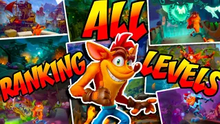 Ranking ALL Crash Bandicoot 4 it's about time Levels!!!