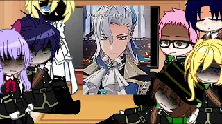 SERAPH OF THE END REACTS TO Y/N AS FURINA ll GACHA ll SERAPH OF THE END ll REACTION VIDEO