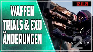 Destiny 2 ► Waffen, Exos & Trials Änderungen 12.11.21