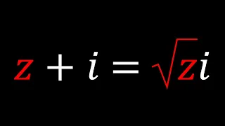 Solving A Radical Equation | Problem 237