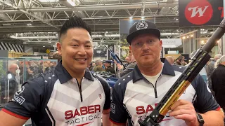 Great British Shooting Show 2023 - Donny FL Interview & the Saber Tactical FX Panthera Rail & Grip