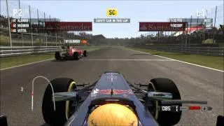 F1 2011 Gameplay PC HD - Safety Car - Monza