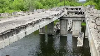 Дорогою до зруйнованого Лугівського мосту