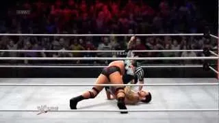 WWE Royal Rumble 2013 Match: The Rock vs CM Punk