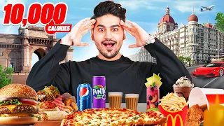 Eating 10,000 CALORIES In 24 HOURS In MUMBAI (CHALLENGE)