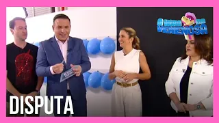 Edu Ribeiro e Ticiane Pinheiro tentam bater recorde de Ana Hickmann no "desafio dos balões"