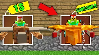 MINI GAME : CUỘC THI SỞ HỮU MÁY BAY VIP ** NOOB CÓ MÁY BAY CHIẾN ĐẤU VIP NHẤT MINECRAFT ??