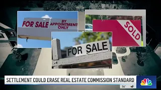 Settlement could erase real estate commission standard