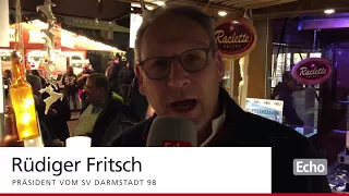 "ECHO hilft" - Glühweinausschank auf dem Darmstädter Weihnachtsmarkt