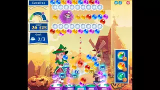 Bubble Witch 2 Saga Level 21 - No boosters