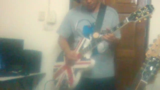 The Carpenters - Goodbye to Love (Guitar Solo Cover) with Epiphone Union Jack Sheraton