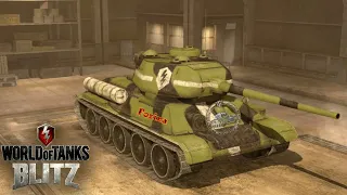 TANKS/WOT BLITZ - Т-34-85 КОЛОБАНОВ